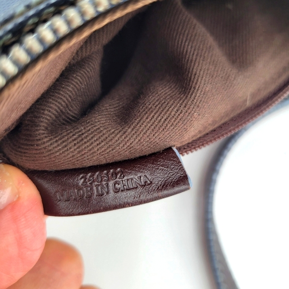 Loewe Vintage Anagram Crossbody Bag PVC Leather - Picture 11 of 16